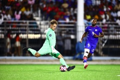 ORANJESTAD , ARUBA - OCTOBER 14: Concacaf Nations League Haiti vs Aruba on Monday, October 14, 2024 at Compleho Deportivo Guillermo Prospero Trinidad in Oranjestad , 
(Photo by Davyne Croes/DAC Image)