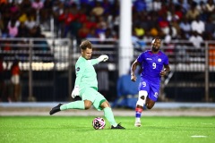 ORANJESTAD , ARUBA - OCTOBER 14: Concacaf Nations League Haiti vs Aruba on Monday, October 14, 2024 at Compleho Deportivo Guillermo Prospero Trinidad in Oranjestad , 
(Photo by Davyne Croes/DAC Image)