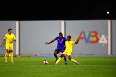 ORANJESTAD , ARUBA - OCTOBER 14: Concacaf Nations League Haiti vs Aruba on Monday, October 14, 2024 at Compleho Deportivo Guillermo Prospero Trinidad in Oranjestad , 
(Photo by Davyne Croes/DAC Image)