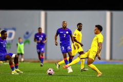 ORANJESTAD , ARUBA - OCTOBER 14: Concacaf Nations League Haiti vs Aruba on Monday, October 14, 2024 at Compleho Deportivo Guillermo Prospero Trinidad in Oranjestad , 
(Photo by Davyne Croes/DAC Image)