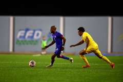 ORANJESTAD , ARUBA - OCTOBER 14: Concacaf Nations League Haiti vs Aruba on Monday, October 14, 2024 at Compleho Deportivo Guillermo Prospero Trinidad in Oranjestad , 
(Photo by Davyne Croes/DAC Image)