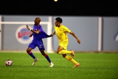 ORANJESTAD , ARUBA - OCTOBER 14: Concacaf Nations League Haiti vs Aruba on Monday, October 14, 2024 at Compleho Deportivo Guillermo Prospero Trinidad in Oranjestad , 
(Photo by Davyne Croes/DAC Image)