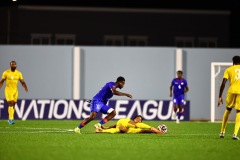 ORANJESTAD , ARUBA - OCTOBER 14: Concacaf Nations League Haiti vs Aruba on Monday, October 14, 2024 at Compleho Deportivo Guillermo Prospero Trinidad in Oranjestad , 
(Photo by Davyne Croes/DAC Image)