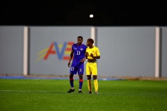 ORANJESTAD , ARUBA - OCTOBER 14: Concacaf Nations League Haiti vs Aruba on Monday, October 14, 2024 at Compleho Deportivo Guillermo Prospero Trinidad in Oranjestad , 
(Photo by Davyne Croes/DAC Image)