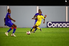 ORANJESTAD , ARUBA - OCTOBER 14: Concacaf Nations League Haiti vs Aruba on Monday, October 14, 2024 at Compleho Deportivo Guillermo Prospero Trinidad in Oranjestad , 
(Photo by Davyne Croes/DAC Image)