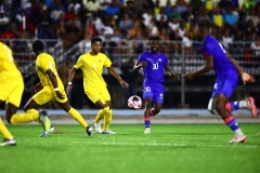 ORANJESTAD , ARUBA - OCTOBER 14: Concacaf Nations League Haiti vs Aruba on Monday, October 14, 2024 at Compleho Deportivo Guillermo Prospero Trinidad in Oranjestad , 
(Photo by Davyne Croes/DAC Image)