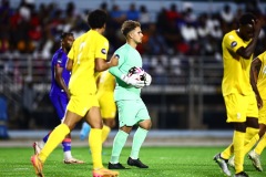 ORANJESTAD , ARUBA - OCTOBER 14: Concacaf Nations League Haiti vs Aruba on Monday, October 14, 2024 at Compleho Deportivo Guillermo Prospero Trinidad in Oranjestad , 
(Photo by Davyne Croes/DAC Image)