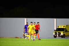 ORANJESTAD , ARUBA - OCTOBER 14: Concacaf Nations League Haiti vs Aruba on Monday, October 14, 2024 at Compleho Deportivo Guillermo Prospero Trinidad in Oranjestad , 
(Photo by Davyne Croes/DAC Image)