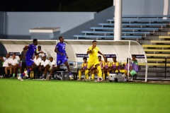 ORANJESTAD , ARUBA - OCTOBER 14: Concacaf Nations League Haiti vs Aruba on Monday, October 14, 2024 at Compleho Deportivo Guillermo Prospero Trinidad in Oranjestad , 
(Photo by Davyne Croes/DAC Image)