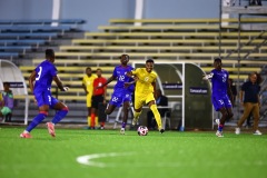 ORANJESTAD , ARUBA - OCTOBER 14: Concacaf Nations League Haiti vs Aruba on Monday, October 14, 2024 at Compleho Deportivo Guillermo Prospero Trinidad in Oranjestad , 
(Photo by Davyne Croes/DAC Image)