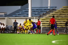 ORANJESTAD , ARUBA - OCTOBER 14: Concacaf Nations League Haiti vs Aruba on Monday, October 14, 2024 at Compleho Deportivo Guillermo Prospero Trinidad in Oranjestad , 
(Photo by Davyne Croes/DAC Image)