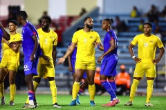 ORANJESTAD , ARUBA - OCTOBER 14: Concacaf Nations League Haiti vs Aruba on Monday, October 14, 2024 at Compleho Deportivo Guillermo Prospero Trinidad in Oranjestad , 
(Photo by Davyne Croes/DAC Image)