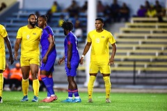 ORANJESTAD , ARUBA - OCTOBER 14: Concacaf Nations League Haiti vs Aruba on Monday, October 14, 2024 at Compleho Deportivo Guillermo Prospero Trinidad in Oranjestad , 
(Photo by Davyne Croes/DAC Image)