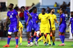 ORANJESTAD , ARUBA - OCTOBER 14: Concacaf Nations League Haiti vs Aruba on Monday, October 14, 2024 at Compleho Deportivo Guillermo Prospero Trinidad in Oranjestad , 
(Photo by Davyne Croes/DAC Image)