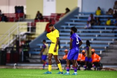 ORANJESTAD , ARUBA - OCTOBER 14: Concacaf Nations League Haiti vs Aruba on Monday, October 14, 2024 at Compleho Deportivo Guillermo Prospero Trinidad in Oranjestad , 
(Photo by Davyne Croes/DAC Image)