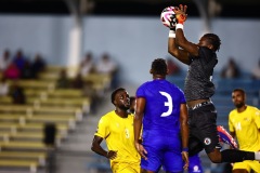 ORANJESTAD , ARUBA - OCTOBER 14: Concacaf Nations League Haiti vs Aruba on Monday, October 14, 2024 at Compleho Deportivo Guillermo Prospero Trinidad in Oranjestad , 
(Photo by Davyne Croes/DAC Image)