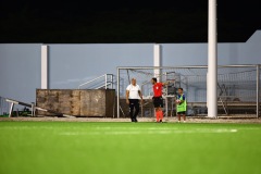 ORANJESTAD , ARUBA - OCTOBER 14: Concacaf Nations League Haiti vs Aruba on Monday, October 14, 2024 at Compleho Deportivo Guillermo Prospero Trinidad in Oranjestad , 
(Photo by Davyne Croes/DAC Image)