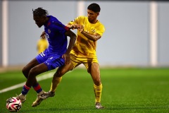 ORANJESTAD , ARUBA - OCTOBER 14: Concacaf Nations League Haiti vs Aruba on Monday, October 14, 2024 at Compleho Deportivo Guillermo Prospero Trinidad in Oranjestad , 
(Photo by Davyne Croes/DAC Image)