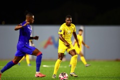 ORANJESTAD , ARUBA - OCTOBER 14: Concacaf Nations League Haiti vs Aruba on Monday, October 14, 2024 at Compleho Deportivo Guillermo Prospero Trinidad in Oranjestad , 
(Photo by Davyne Croes/DAC Image)