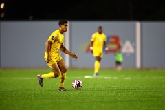 ORANJESTAD , ARUBA - OCTOBER 14: Concacaf Nations League Haiti vs Aruba on Monday, October 14, 2024 at Compleho Deportivo Guillermo Prospero Trinidad in Oranjestad , 
(Photo by Davyne Croes/DAC Image)