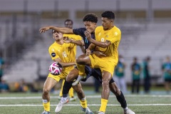 MAYAGÜEZ, PUERTO RICO - SEPTEMBER 6: 2024/25 Concacaf Nations League: Aruba vs Puerto Rico on Monday, September 9, 2024 at Estadio Centroamericano Mayagüez in Mayagüez, (Photo by Davyne Croes/DAC Image)