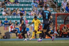 MAYAGÜEZ, PUERTO RICO - SEPTEMBER 6: 2024/25 Concacaf Nations League: Aruba vs Puerto Rico on Monday, September 9, 2024 at Estadio Centroamericano Mayagüez in Mayagüez, (Photo by Davyne Croes/DAC Image)