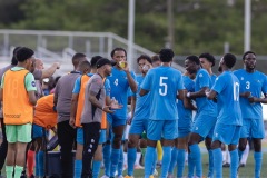 MAYAGÜEZ, PUERTO RICO - SEPTEMBER 6: Aruba Men’s National Team, Day 3 Official Training for the 2024/25 Concacaf Nations League  on Friday, September 6, 2024 at Estadio Centroamericano Mayaguez in Mayagüez, (Photo by Davyne Croes/DAC Image)