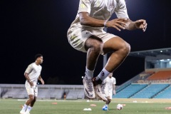 MAYAGÜEZ, PUERTO RICO - SEPTEMBER 3: Aruba Men’s National Team Day 1 Training for the 2024/25 Concacaf Nations League  on Tuesday, September 3, 2024 at Estadio Centroamericano Mayaguez in Mayagüez, (Photo by Davyne Croes/DAC Image)