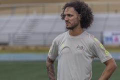 MAYAGÜEZ, PUERTO RICO - SEPTEMBER 5: Aruba Men’s National Team, Day 3 Official Training for the 2024/25 Concacaf Nations League  on Thursday, September 5, 2024 at Estadio Centroamericano Mayaguez in Mayagüez, (Photo by Davyne Croes/DAC Image)