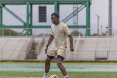 MAYAGÜEZ, PUERTO RICO - SEPTEMBER 5: Aruba Men’s National Team, Day 3 Official Training for the 2024/25 Concacaf Nations League  on Thursday, September 5, 2024 at Estadio Centroamericano Mayaguez in Mayagüez, (Photo by Davyne Croes/DAC Image)