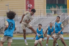 MAYAGÜEZ, PUERTO RICO - SEPTEMBER 5: Aruba Men’s National Team, Day 3 Official Training for the 2024/25 Concacaf Nations League  on Thursday, September 5, 2024 at Estadio Centroamericano Mayaguez in Mayagüez, (Photo by Davyne Croes/DAC Image)