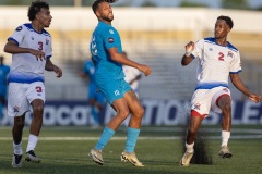 MAYAGÜEZ, PUERTO RICO - SEPTEMBER 6: Aruba Men’s National Team, Day 3 Official Training for the 2024/25 Concacaf Nations League  on Friday, September 6, 2024 at Estadio Centroamericano Mayaguez in Mayagüez, (Photo by Davyne Croes/DAC Image)