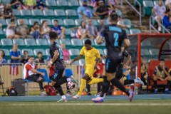 MAYAGÜEZ, PUERTO RICO - SEPTEMBER 6: 2024/25 Concacaf Nations League: Aruba vs Puerto Rico on Monday, September 9, 2024 at Estadio Centroamericano Mayagüez in Mayagüez, (Photo by Davyne Croes/DAC Image)